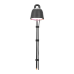 leaf light care 36cm living noir